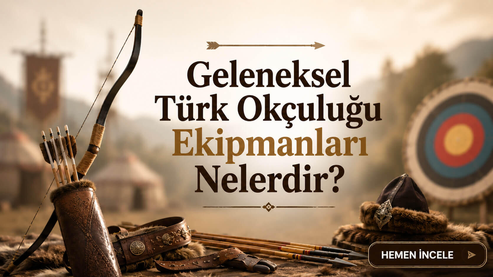 Geleneksel Türk Okçuluğu Ekipmanları Nelerdir?