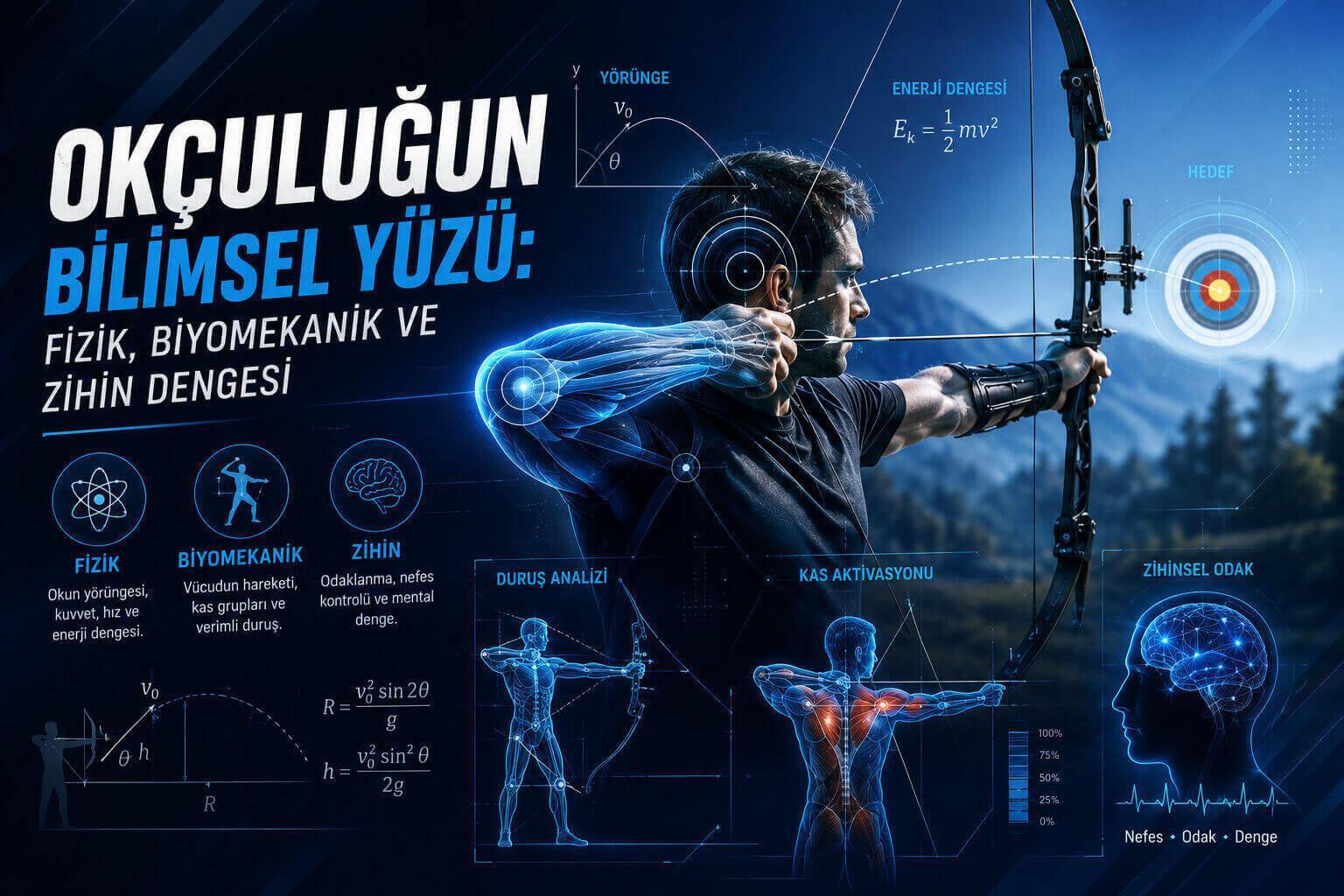 Okçuluğun Bilimsel Yüzü: Fizik, Biyomekanik ve Zihin Dengesi