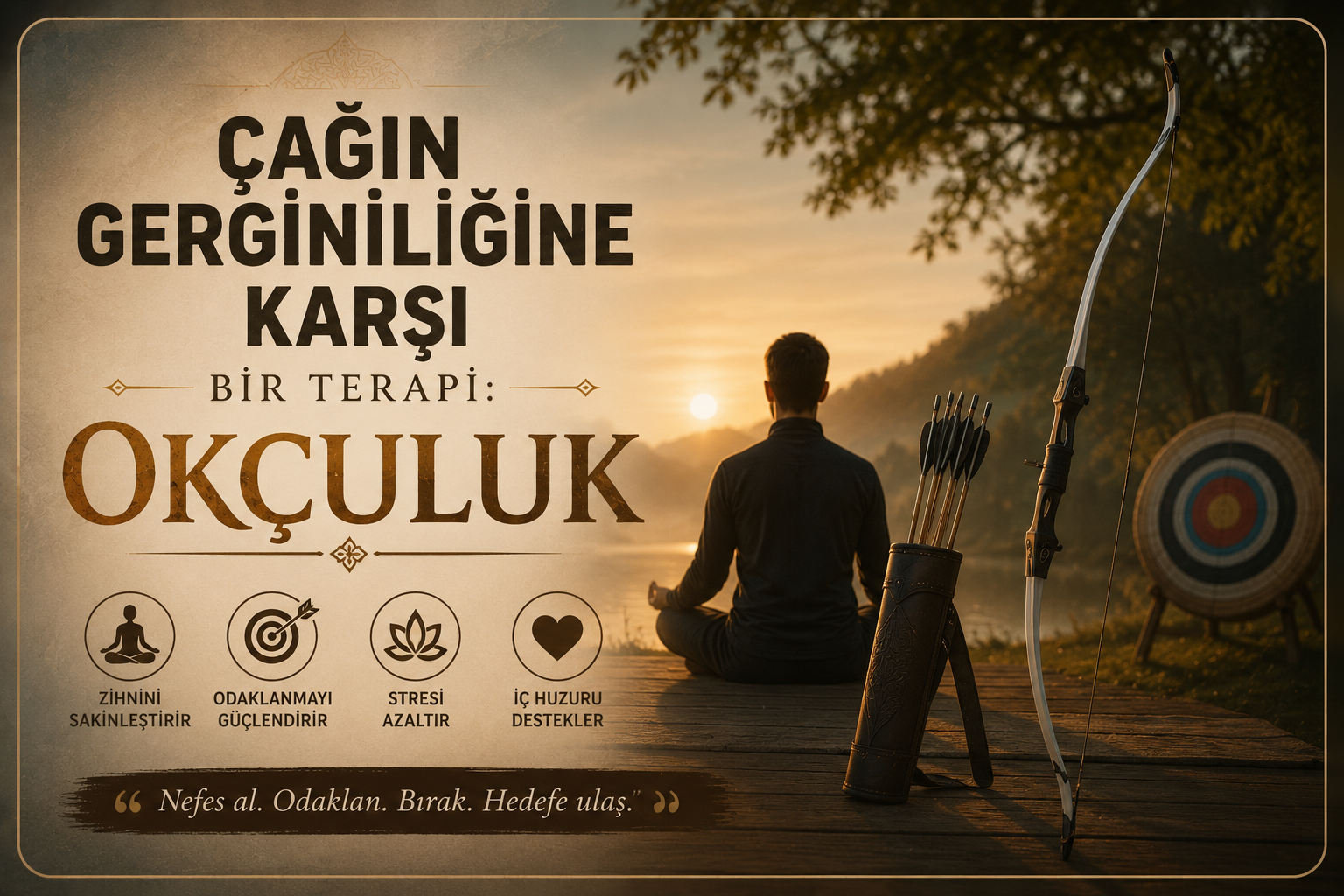ÇAĞIN GERGİNİLİĞİNE KARŞI BİR TERAPİ: OKÇULUK