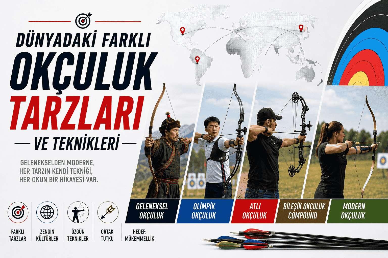 Dünyadaki Farklı Okçuluk Tarzları ve Teknikleri