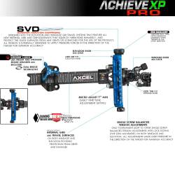 Axcel Nişangah Achieve XP Pro UHM Diamond Weave Carbon Bar Compound 6