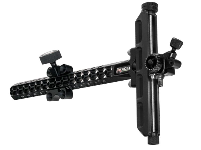 AXCEL SIGHT ACHIEVE CARBON RX 9" RECURVE BOW SIGHTS NAVEK ARCHERY