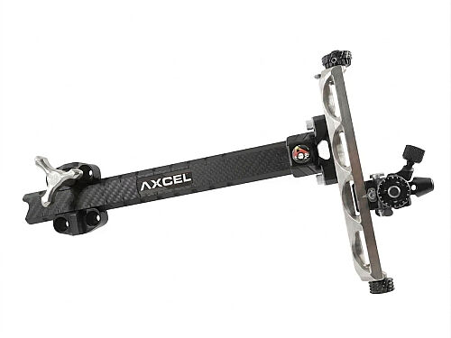 Axcel Sight Achieve XP Pro UHM Diamond Weave Carbon Bar Recurve 9
