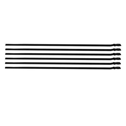 Brabo Leg Protector Strap Set Canvas 6-Piece - 1