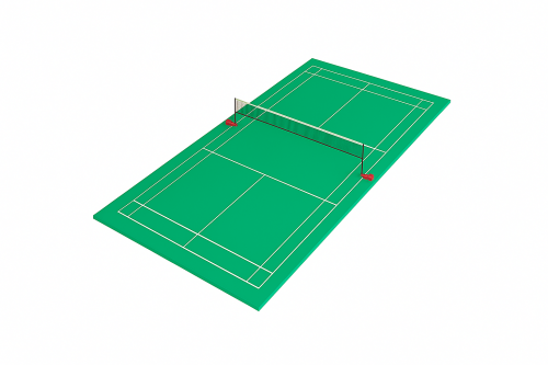 Enlio BWF Onaylı Badminton Zemini - 1
