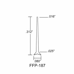 Flex Fletch Vanes FFP-187 Shield 1.87