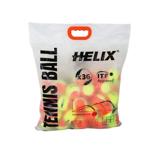 Helix 8+ Yaş ITF Onaylı 36'lı Tenis Topu - 1