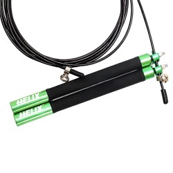 Helix Atlama İpi Siyah/Yeşil - SJR-10 - 3