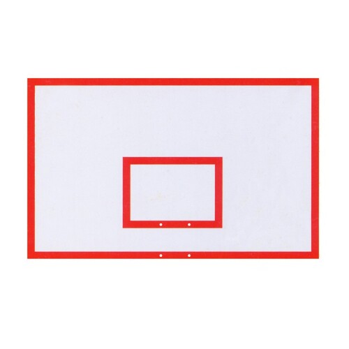 Helix Backboard SMC Fiber B18 180x105x5cm Red - 1