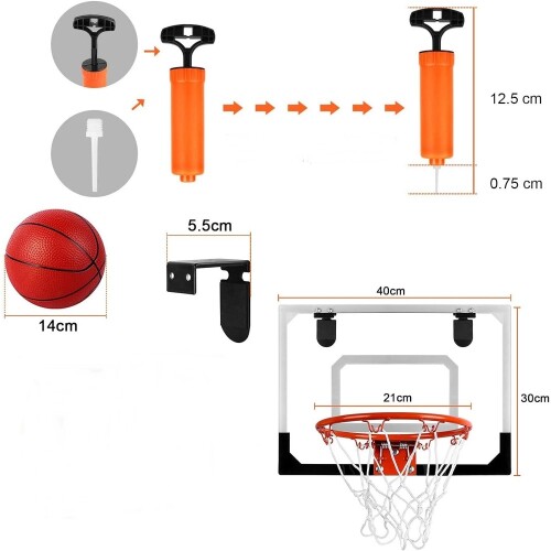 Helix Basketball Hoop Door Mount BKP02 - 3