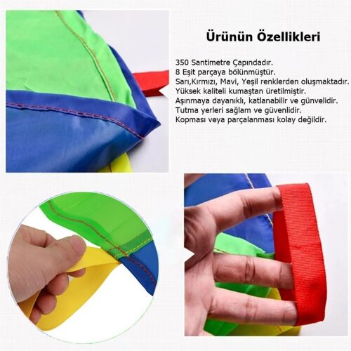 Helix Çocuk Paraşüt Aktivite Oyuncağı - 2