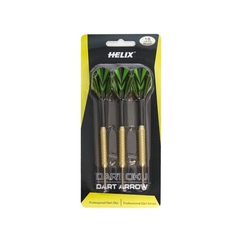 Helix Dart Arrow 18 Grams - Yeşil 3'lü - 2