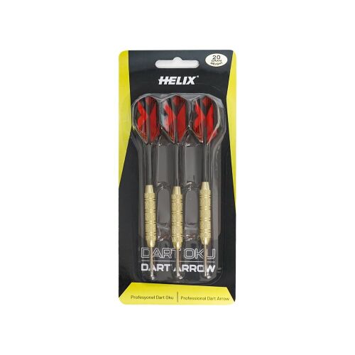 Helix Dart Oku 20 Gram - Kırmızı 3'lü - 2