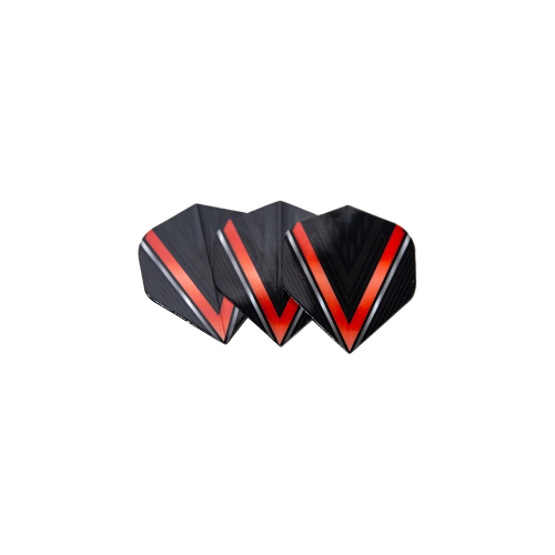 Helix Dart Wing Set of 3 DF-3 - Red - 1