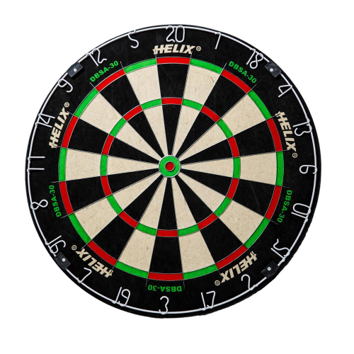 Helix Dartboard DBSA-30 WDF Approved - 1