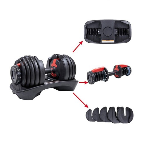 Helix Dumbbell Adjustable AD-24 2.5kg-24kg - 4