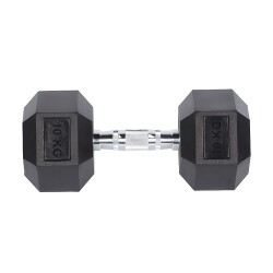 Helix Dumbbell Rubber HX-10 10kg - Helix