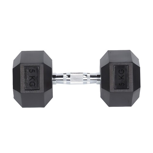 Helix Dumbbell Rubber HX-5 5kg - 1