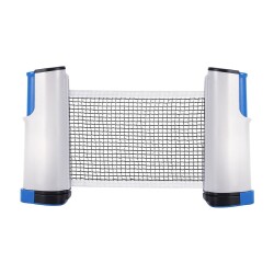 Helix Grey/Blue Table Tennis Binoculars Net Iron Set - 1