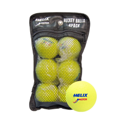 Helix Hockey Balls Match 6-Pack Yellow - Helix (1)