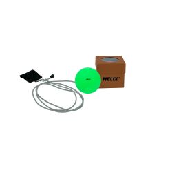 Helix Hockey Training Ball with Rope, Green - Helix