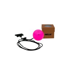 Helix Hockey Training Ball with Rope, Pink - Helix