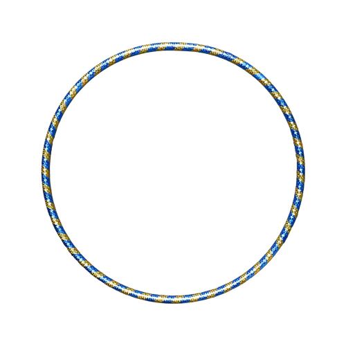 Helix Hula Hoop - Yellow & Navy Blue - 1