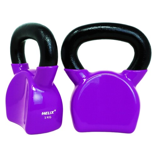 Helix Kettlebell Vinyl KB-3 3kg - 1