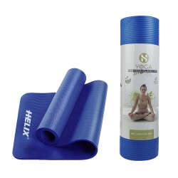Helix NBR Yoga Mat - Navy Blue - HELIX
