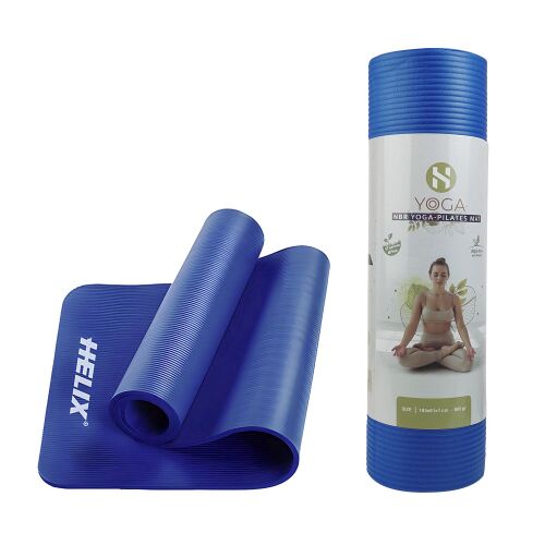 Helix NBR Yoga Mat - Navy Blue - 1