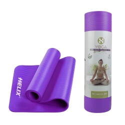 Helix NBR Yoga Matı - Mor - HELIX