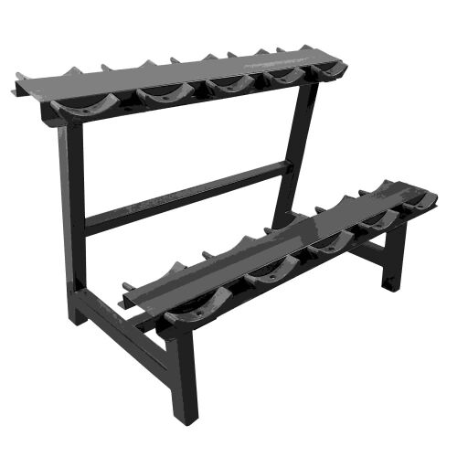 Helix Olympic Dumbbell Stands - 1