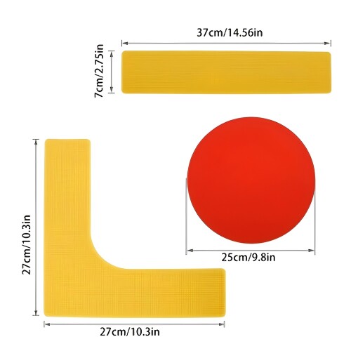 Helix Portable Tennis Court RP12-4 - 1