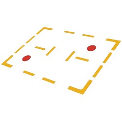 Helix Portable Tennis Court RP12-4 - 3