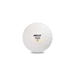 Helix Prime 1 Outdoor Hockey Balls, Pack of 6, White - Helix