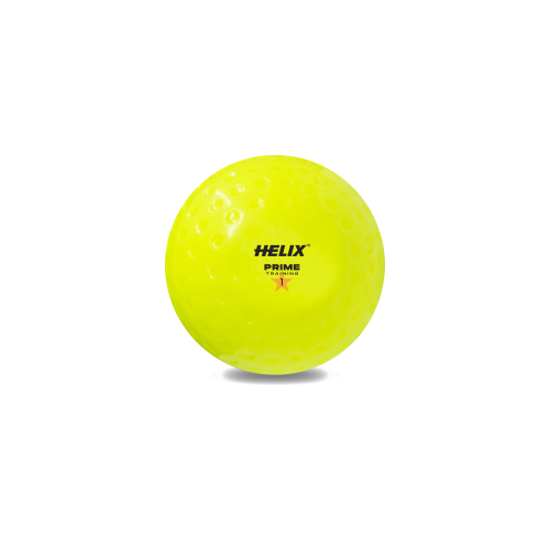 Helix Prime 1 Outdoor Hockey Balls, Pack of 6, Yellow - 1