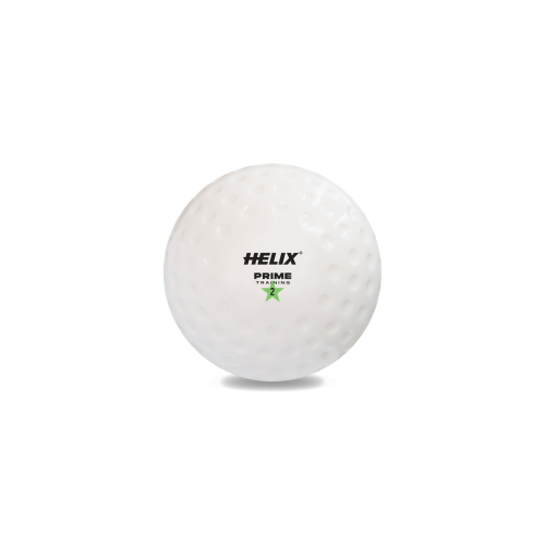 Helix Prime 2 Outdoor Hockey Balls, Pack of 6, White - 1