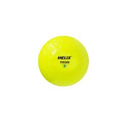 Helix Prime 2 Outdoor Hockey Balls, Pack of 6, Yellow - Helix