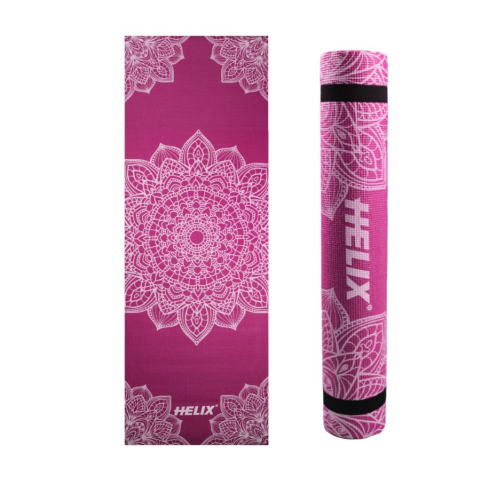 Helix PVC Yoga Matı - Pembe - 1