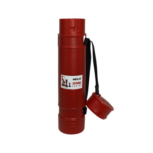 Helix Rolled Chess Set Red - 1