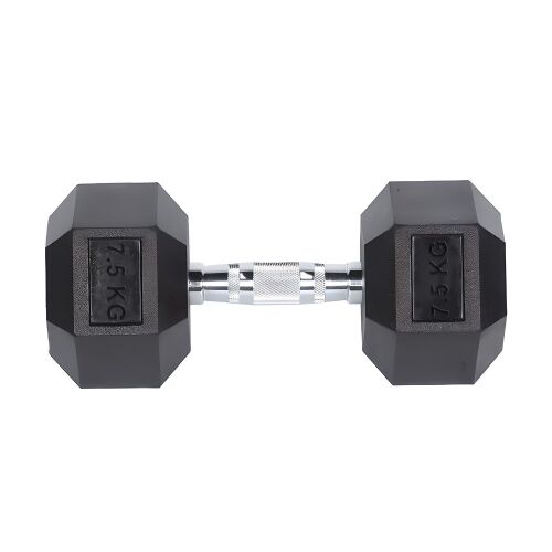 Helix Rubber Dumbbell 7,5 KG - 1