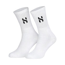 Helix Short Football Training Socks - White 40-45 - HELIX