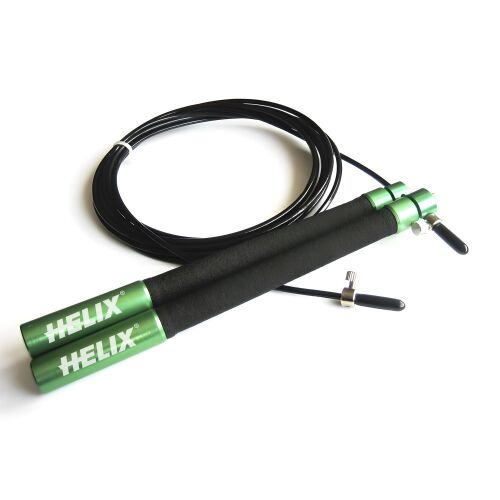 Helix Speed Jump Rope Black/Green - 3
