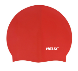 Helix Swim Cap - Red - HELIX