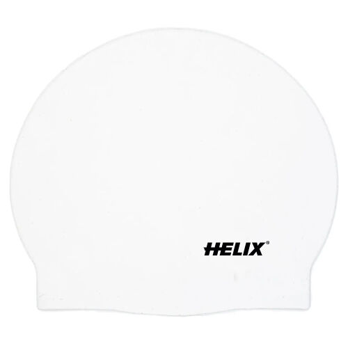 Helix Swim Cap - White - 1