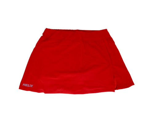 Helix Tennis Skirt Red - 1