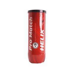 Helix Tennis Balls Professional 3-Pack TN-1000 Competition TTF & ITF Approved - 3