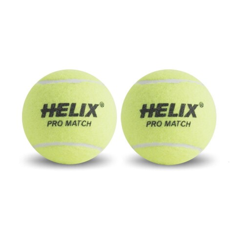 Helix Tennis Balls Professional 3-Pack TN-1000 Competition TTF & ITF Approved - 2