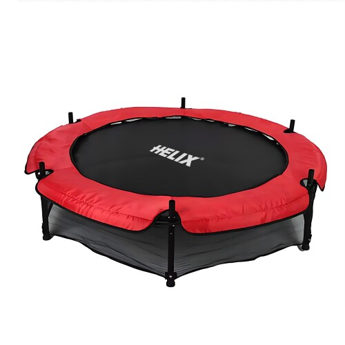 Helix Trampoline with Long Net HTL 55'' Red - 2