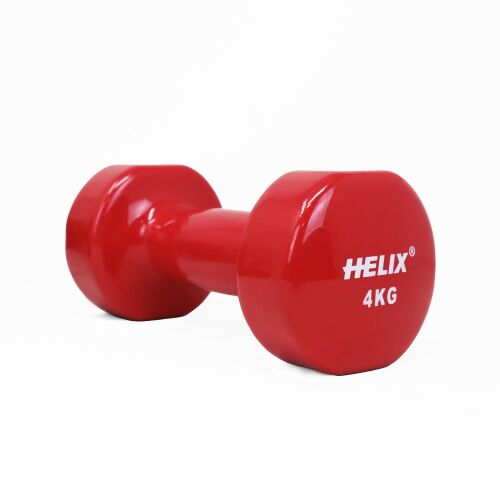 Helix Vinyl PVC Dumbbell - 4 KG - 1